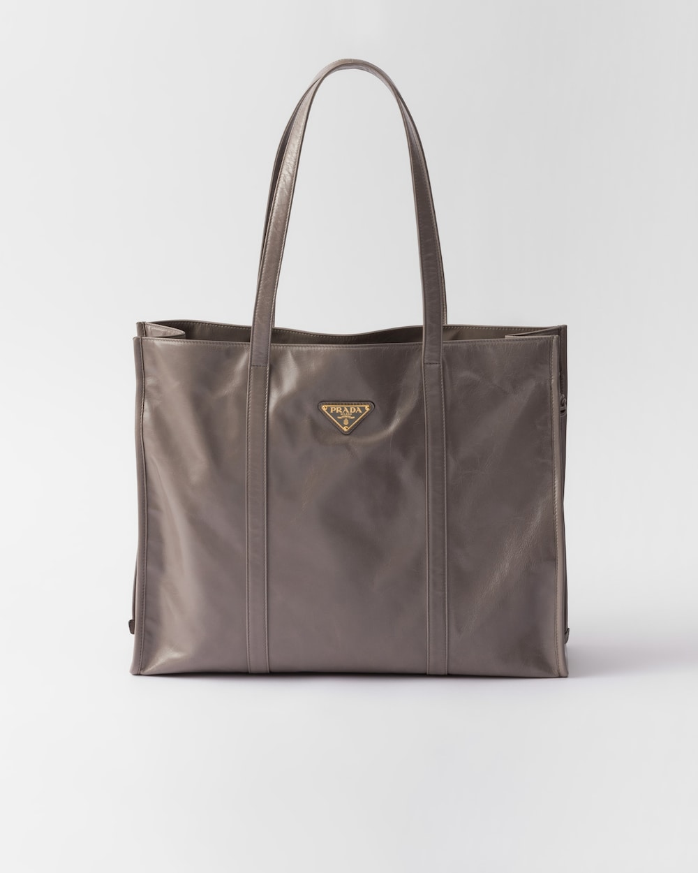 Prada Large Leather Tote Bag - Image 1